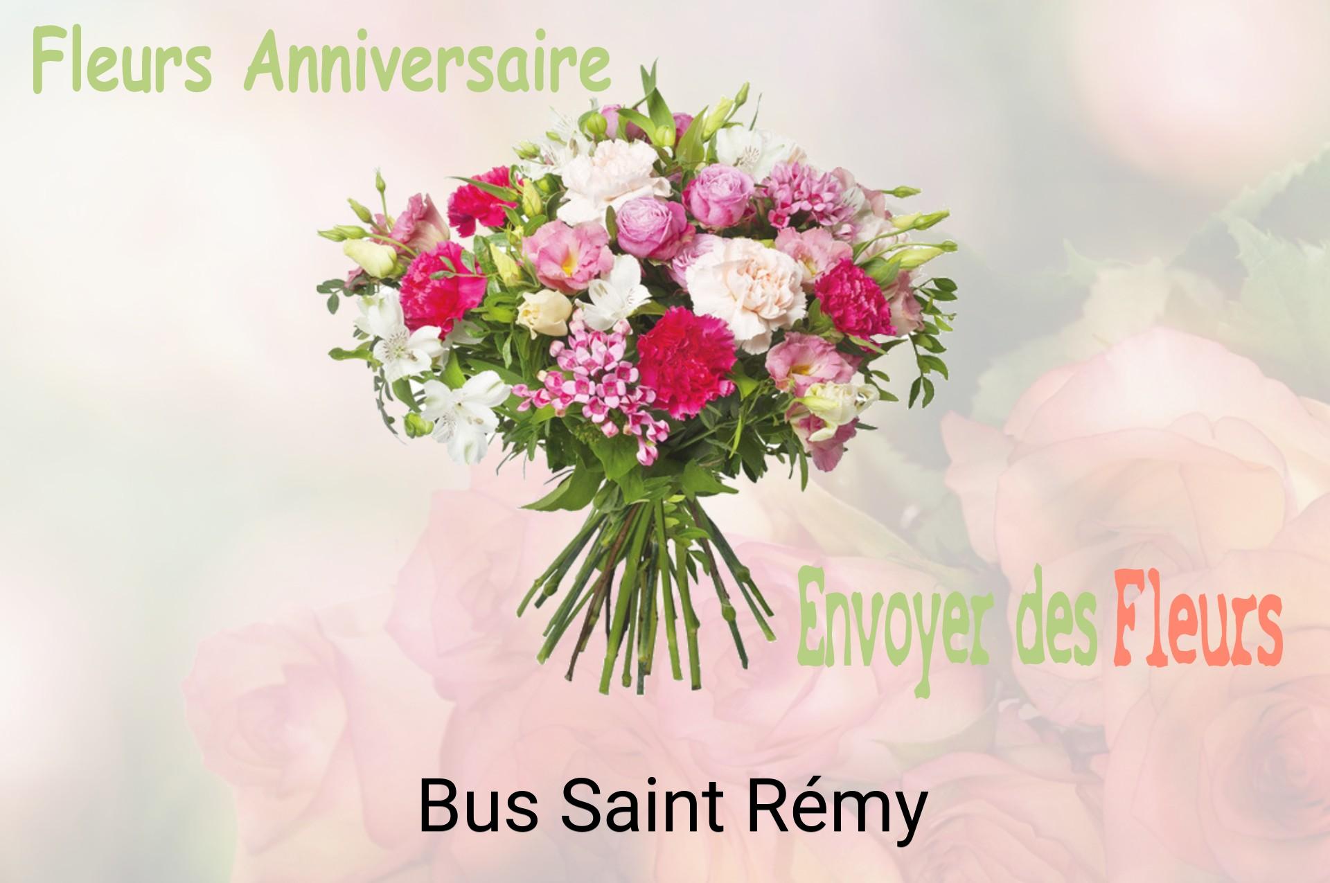 Bouquet de fleurs d’anniversaire livré à Bus-Saint-Rémy